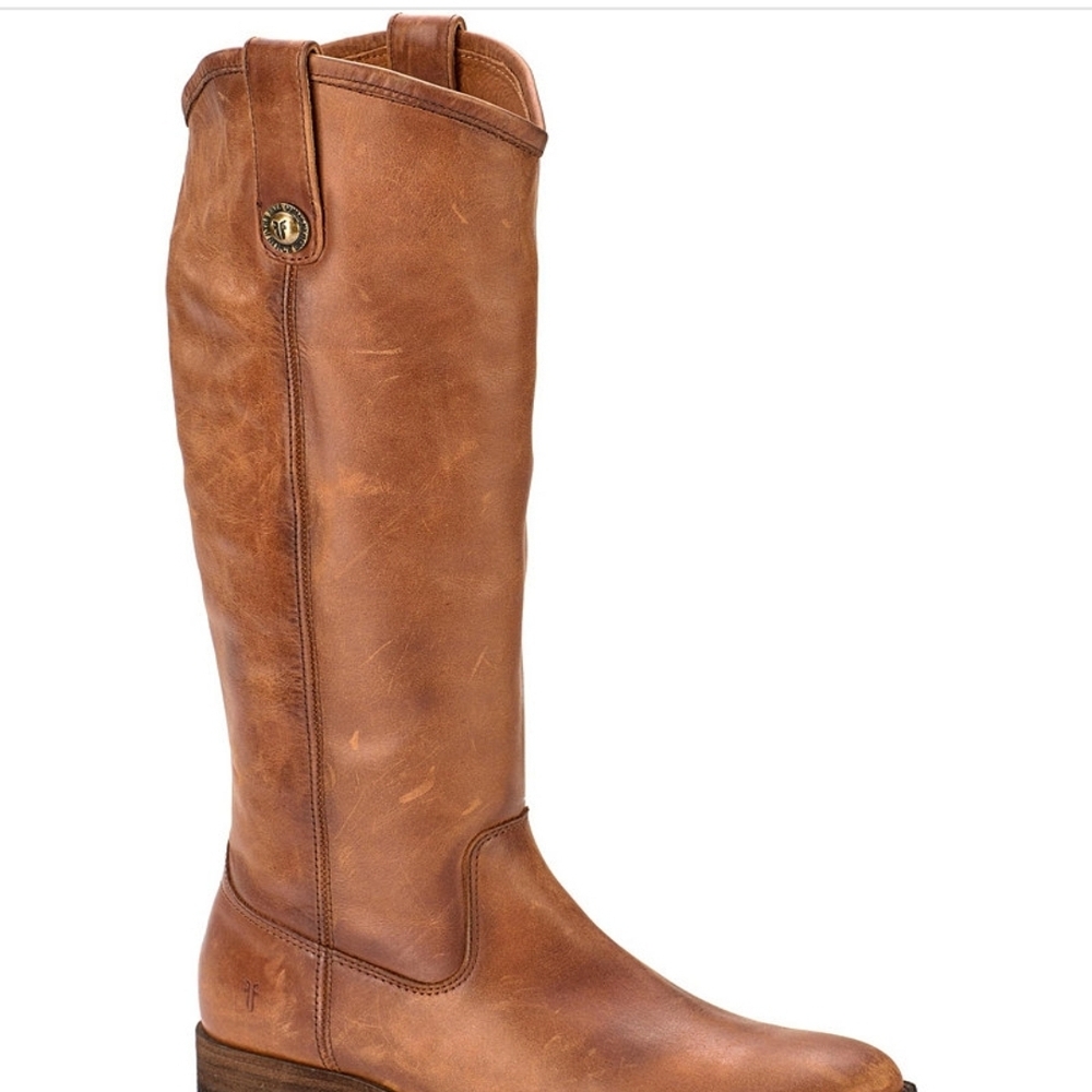Frye Brown Leather Riding Boots